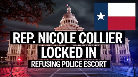 Texas Rep. Nicole Collier Refuses Police Escort | Locked in Capitol Amid Redistricting Fight