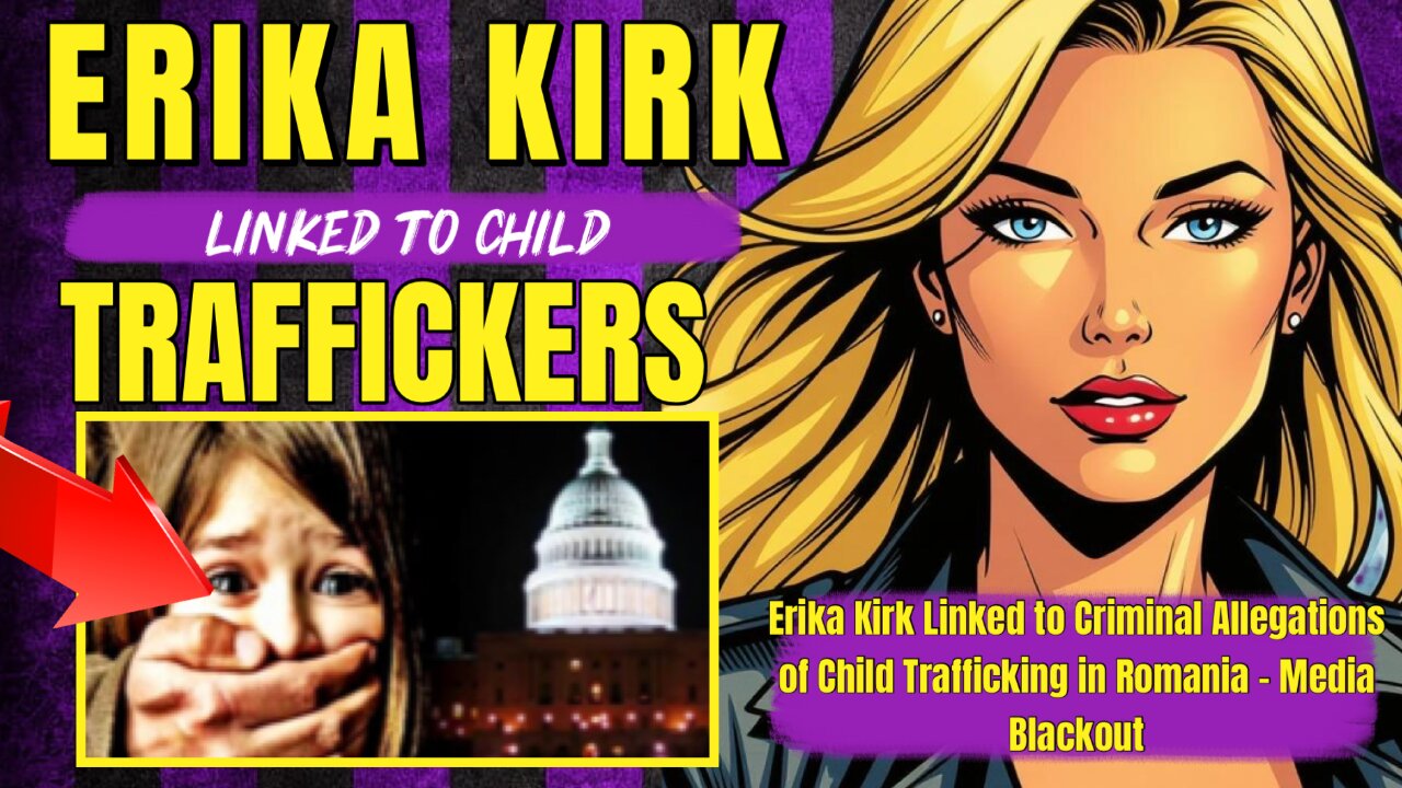 The Awake Nation Erika Kirk Linked To Child Traffickers