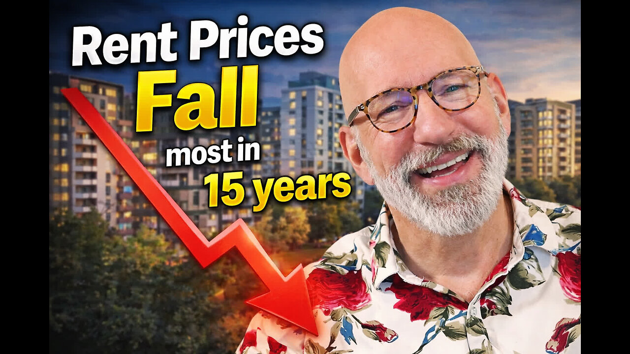 Rent Prices fall most in 15 Years