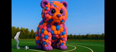 The mascot vibrato assistant dog placed on the football field is popular, co-produced, and creative