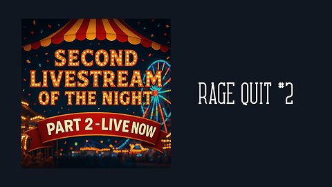RAGE QUIT #2 OF SATURDAY NIGHT
