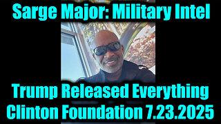 SAR. Trump Released Everything, Clinton Foundation. 7-23-25-AT-1PM-CST-10-EST #TRUTH