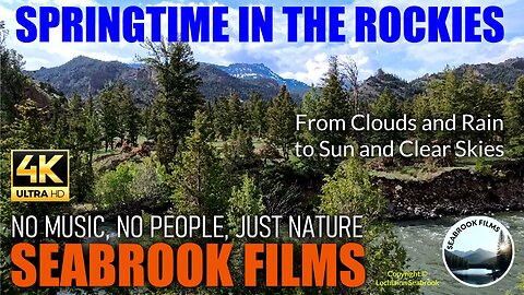 Springtime in the Rockies: From Clouds and Rain to Sun and Clear Skies