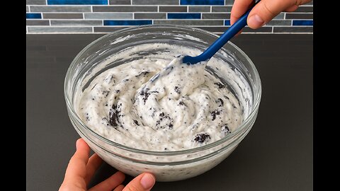 3 Ingredient Oreo Ice Cream Recipe and tutorial!!🍨🍪
