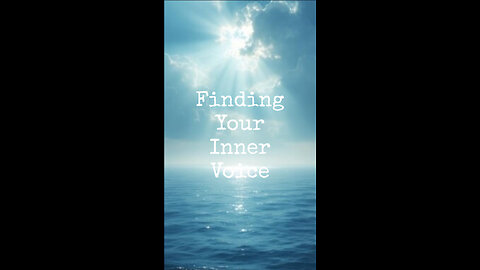 Finding Your Inner Voice.