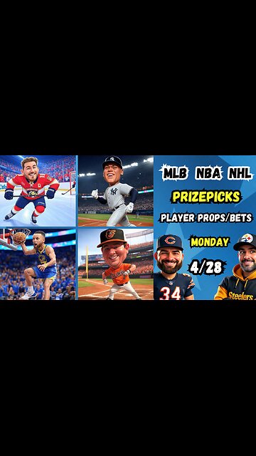 💰9 BEST MLB Picks Today MONDAY 4/28/25 | ⚾️ MLB Props | 🏀 NBA PROPS | 🏒 NHL PROPS | PRIZEPICKS