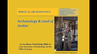 14 – Archaeology & Land of Jordan