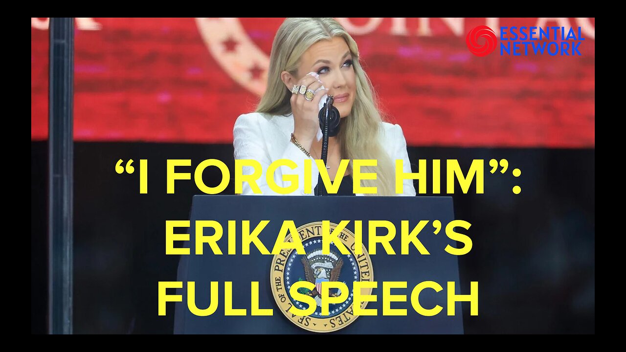 Erika Kirk's Full Remarks at the Funeral of Charlie Kirk