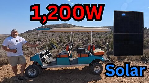 07 Club Car Solar Panel Installation (Part 1)