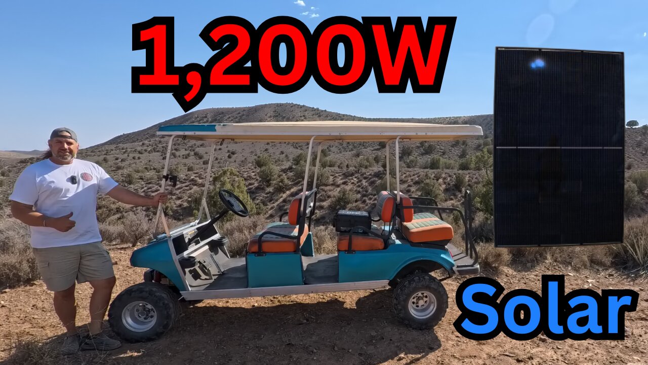 07 Club Car Solar Panel Installation (Part 1)
