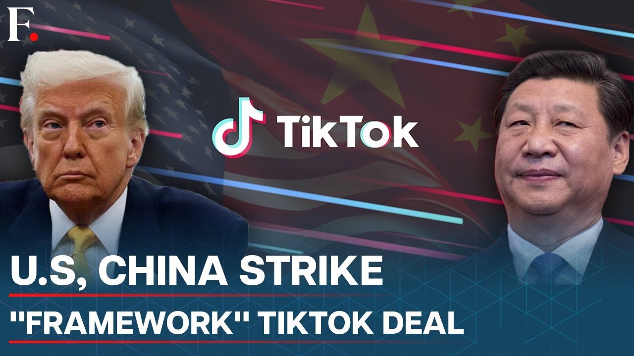 Trump Announces Framework Deal With China Over Ownership of TikTok in US Ahead of Deadline | N18G