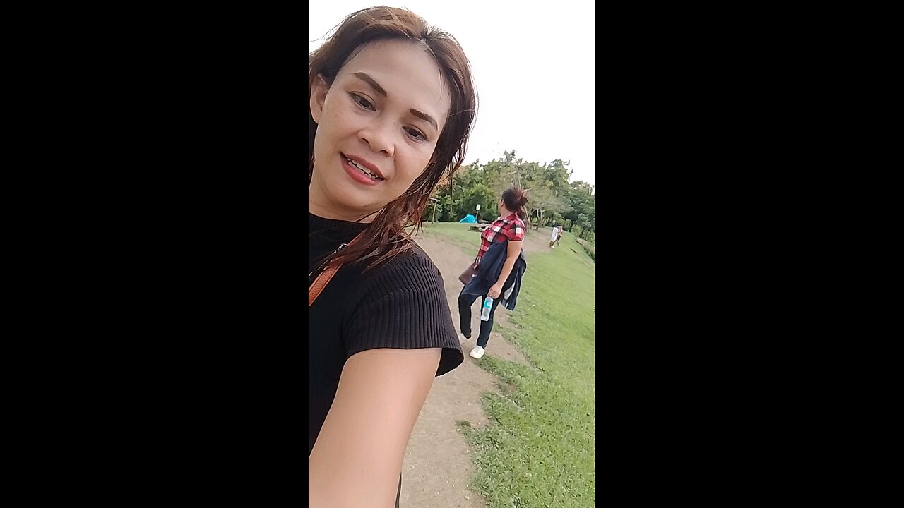 Finally Reach the top of the mountain Before the Rain Drop.