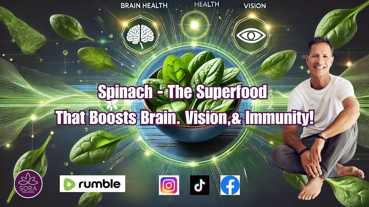 Spinach – The Superfood That Boosts Brain, Vision & Immunity!