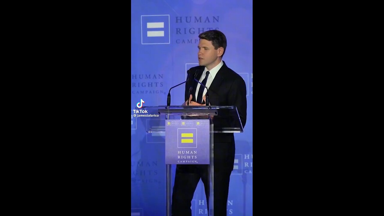 James Talarico speaks at Human Rights Campaign