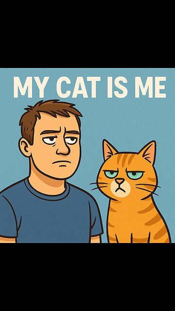 My cat is literally just me in fur