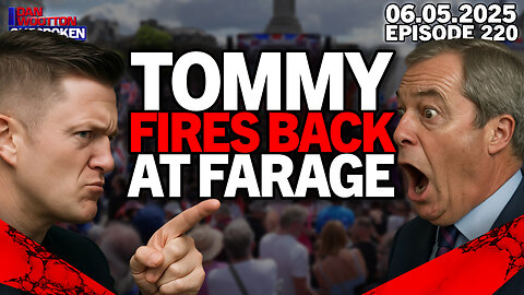 🚨LIVE! TOMMY ROBINSON HITS BACK AT NIGEL FARAGE'S GB NEWS ATTACK IN SHOCK MESSAGE FROM PRISON 🚨