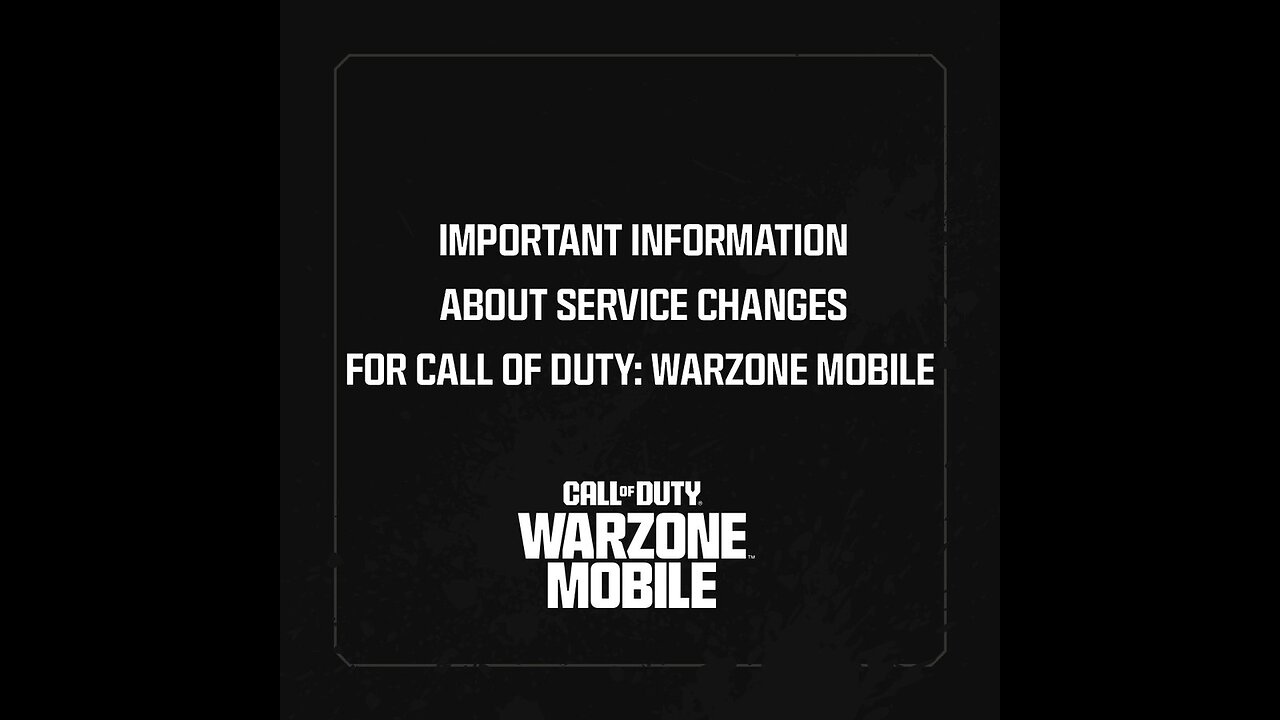 Call of Duty Warzone Mobile Nearing Shut Down Status