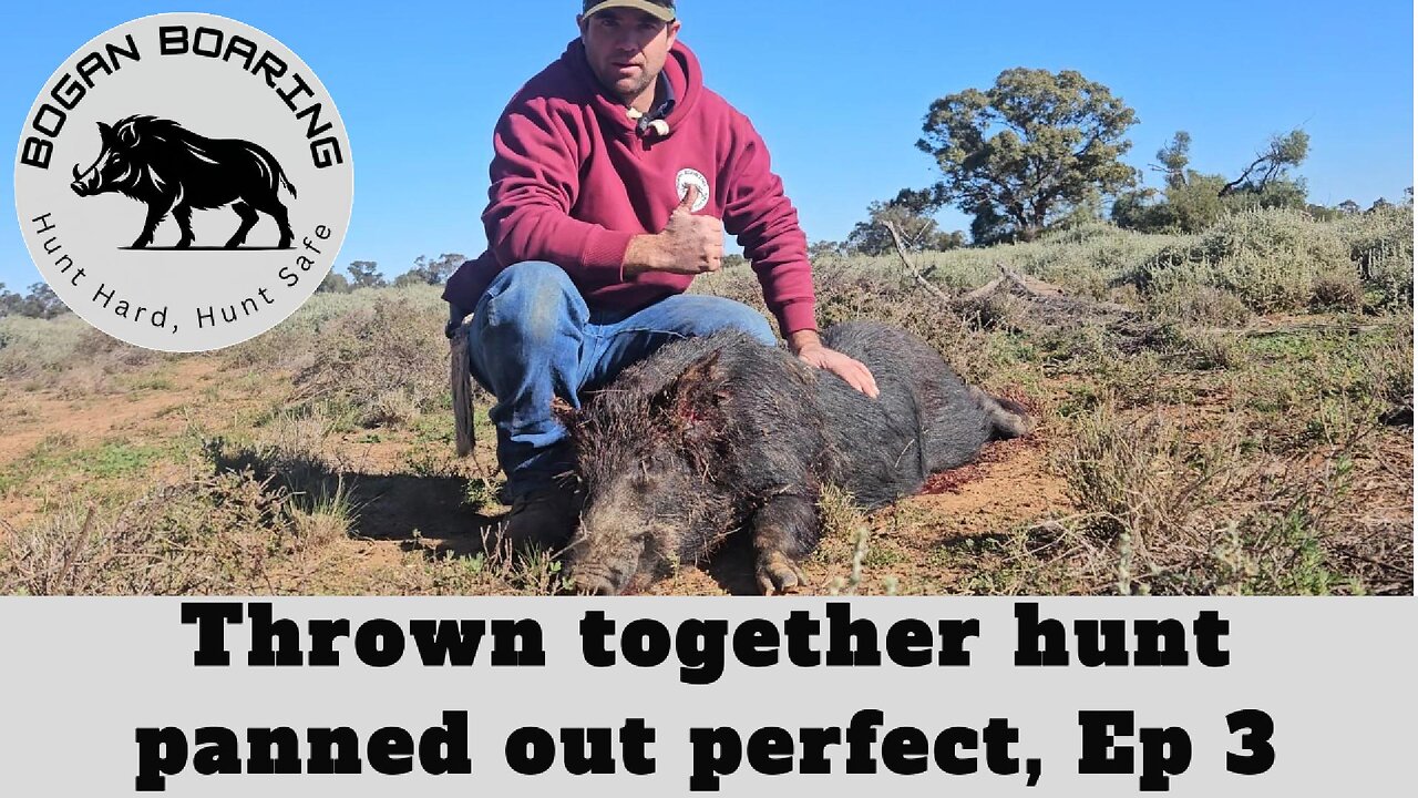 Thrown together hunt panned out perfect final.