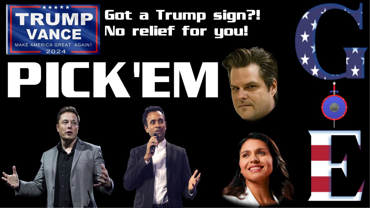 Grounds of Expediency - Cabinet PICK'EM: Who Ya Got? Who Ya Like? - Partisanship at FEMA