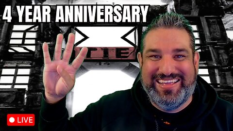 🔴COACH HOSKEES LIVE - 4 YEAR ANNIVERSARY (#1212)