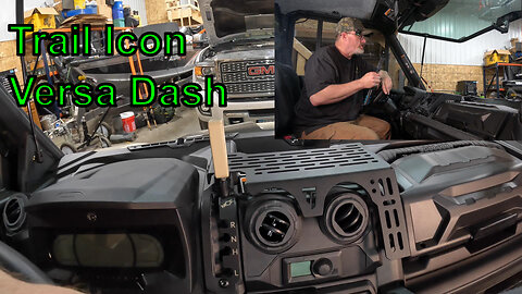 Trail Icon Versa Dash for Can-Am Defender Installation