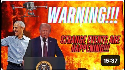 "Unusual Occurrences Unfolding At This Moment!"