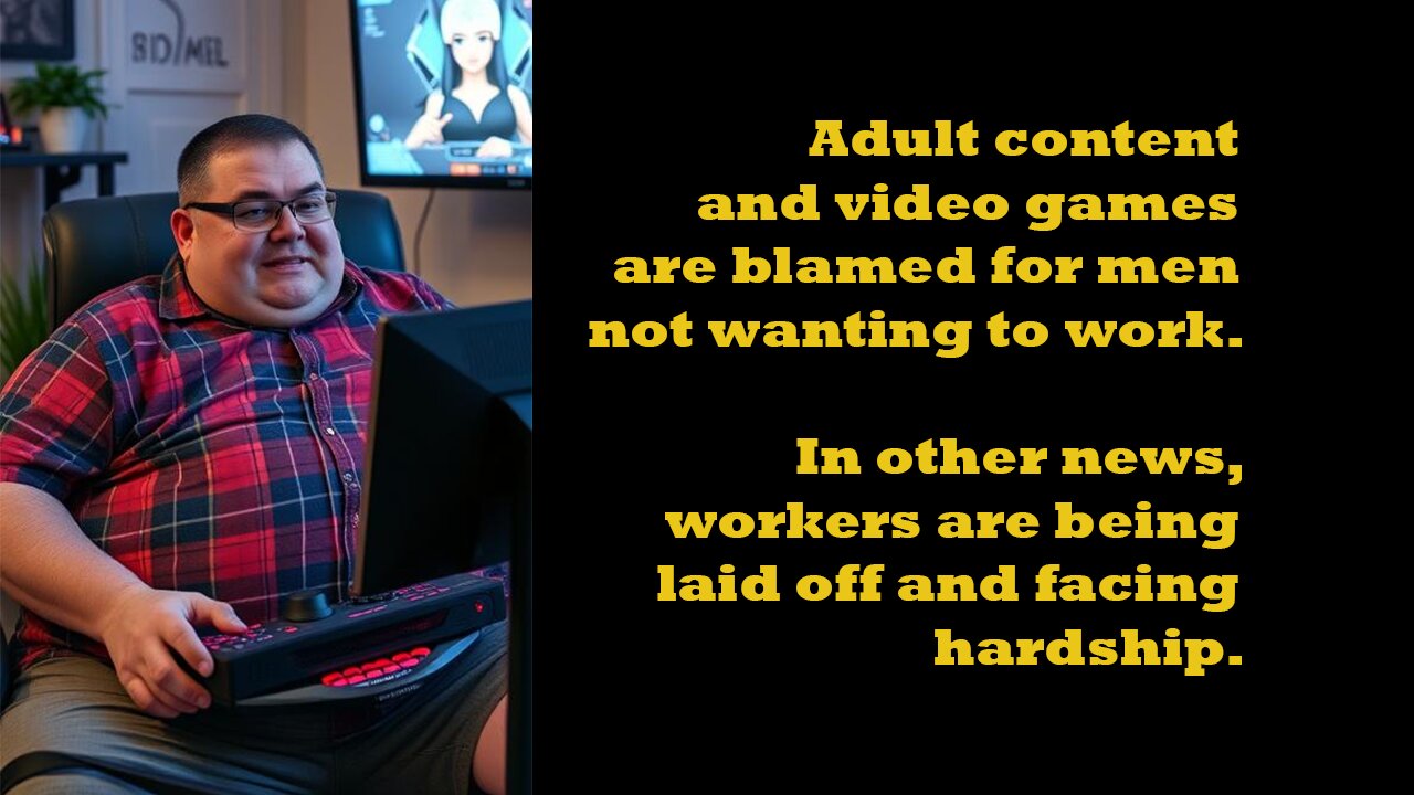 Government blames symptoms, does not address issues.