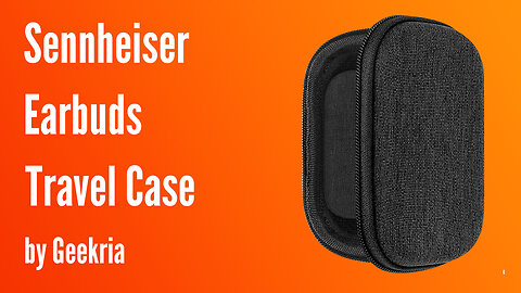 Sennheiser Ecarbuds Case | Geekria