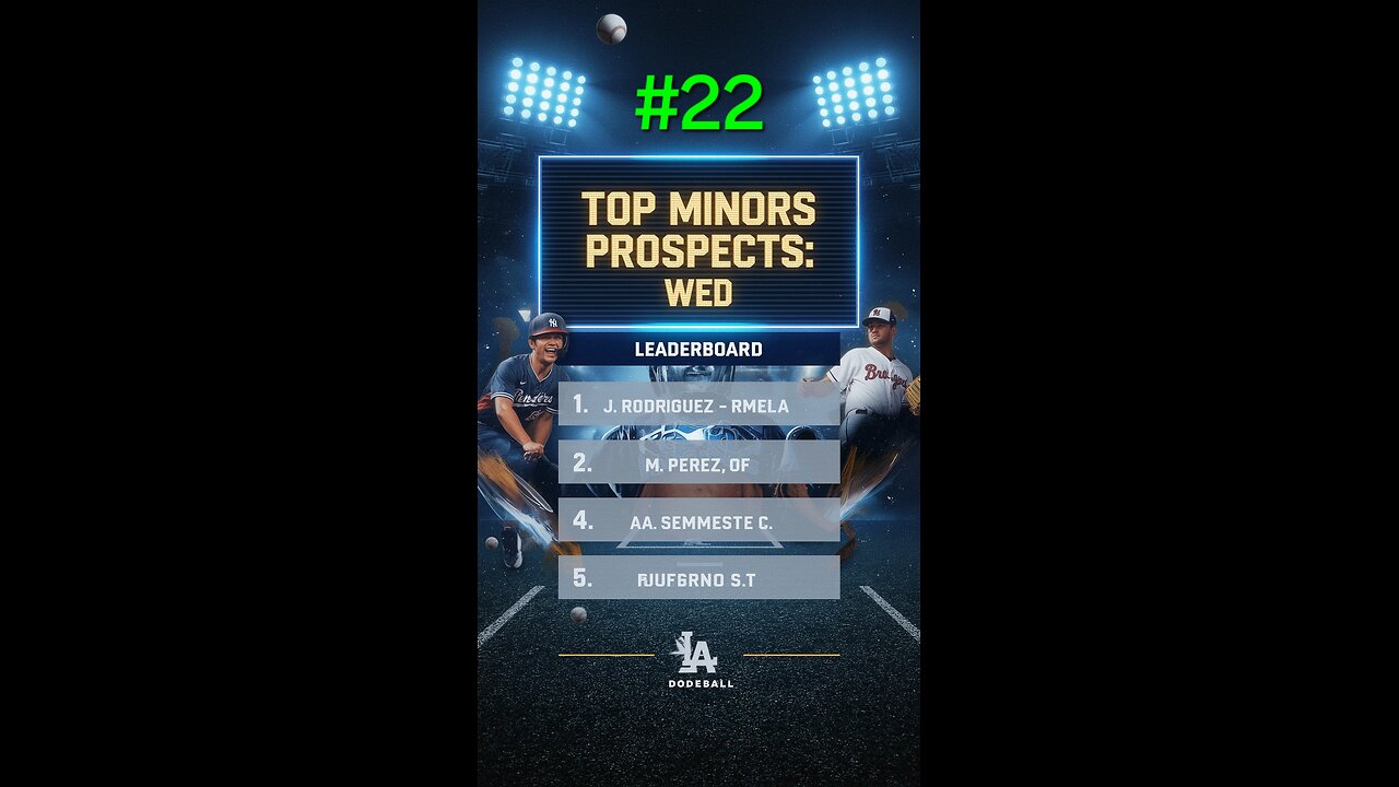 Top Minors Prospects: Wed