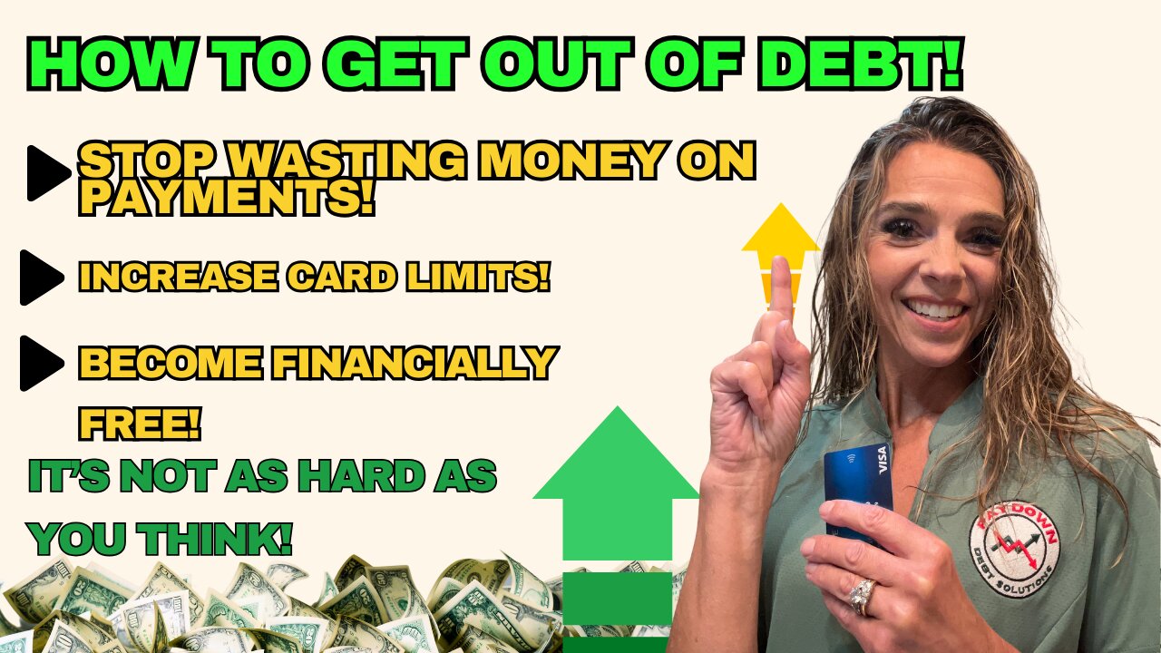 How To Get Out Of Debt, and Increase Your Credit Card Limit!