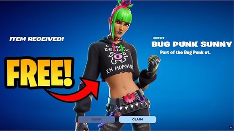 Blitz Royale - Free Bug Punk Sunny Skin🏆🎉