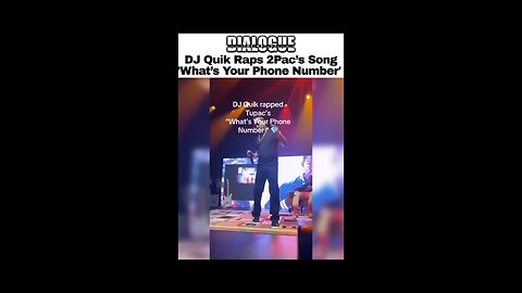 Dj Quik raps 2pac what's your phone#