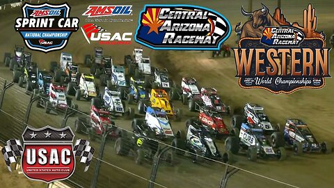 USAC Western World Championships At Central Arizona Raceway (10/24/2025)