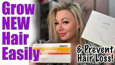 Grow New Har Easily & Prevent Hair Loss! Code Jessica10 Saves you money!