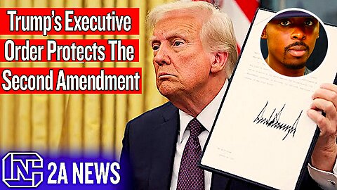 Donald Trump || Issues "Executive Order" To Protect The Second Amendment !!