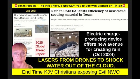 🚨Texas Floods – The Info They Do Not Want You to See was Banned on TikTok