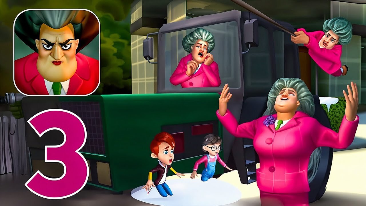 Scary Teacher 3D - Gameplay Walkthrough Part 3 - Winter Special (iOS, Android)