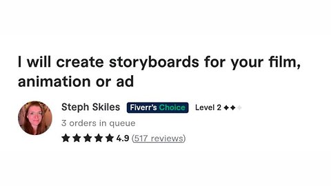 I will create storyboards for your film, animation or ad