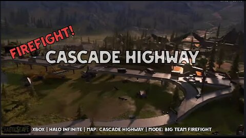 Halo Infinite Big Team FireFight: Cascade Highway Bloodbath on Xbox One X