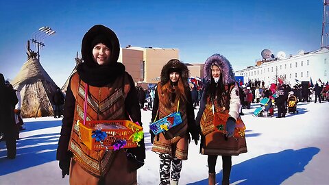 Harshest Arctic Railway Polar Train from Vorkuta to Labytnangi