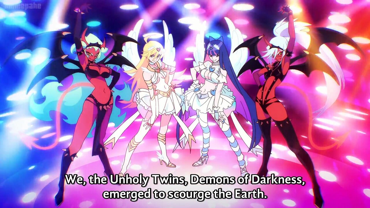 new panty and stocking transformation full song