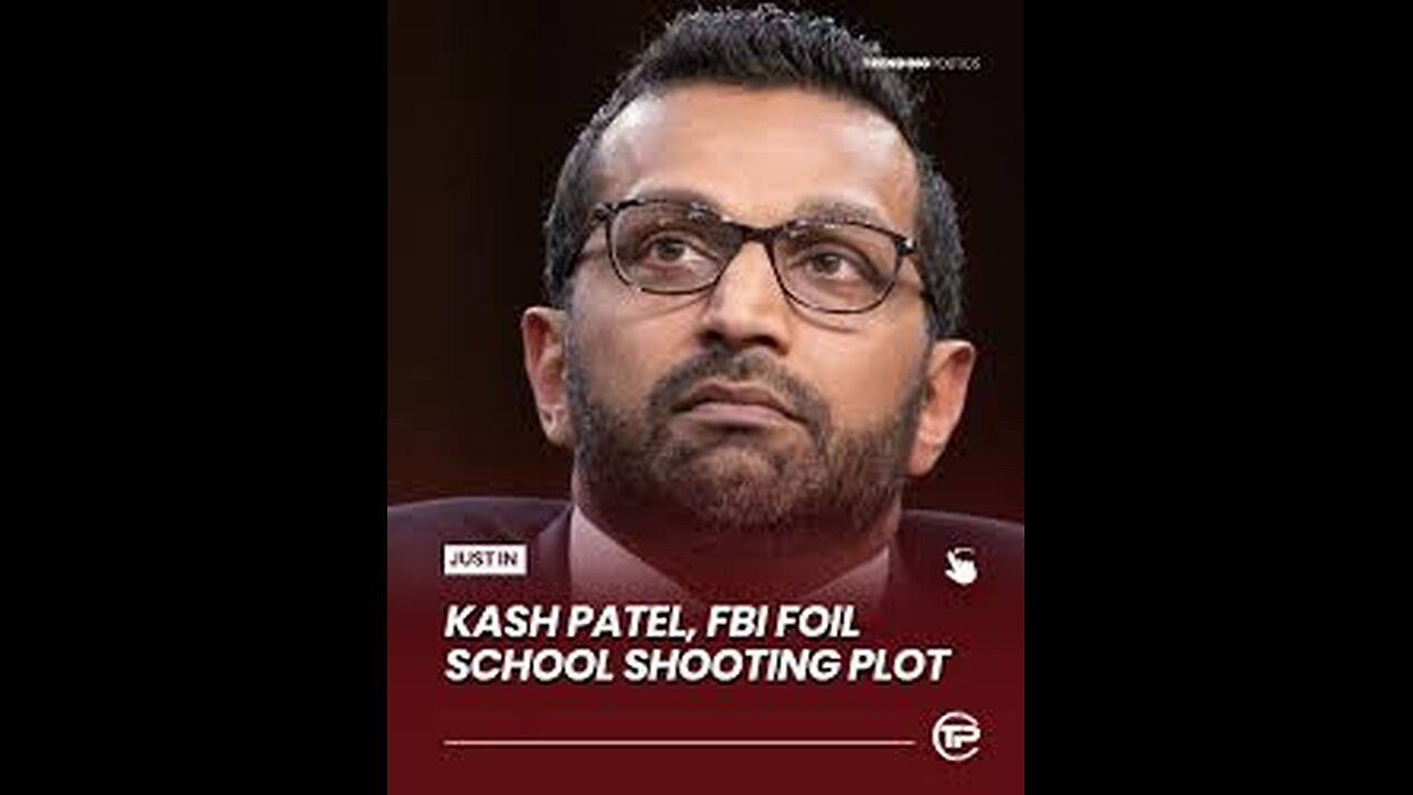 Kash Patel Foils School Shooting in New York