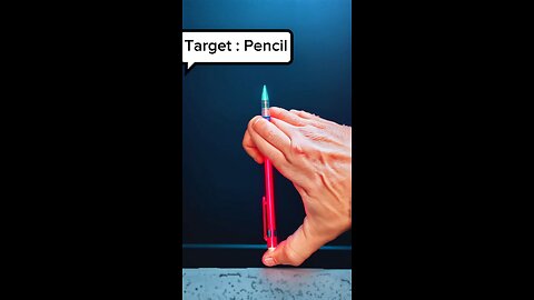 Trying to touch the pencil nib!