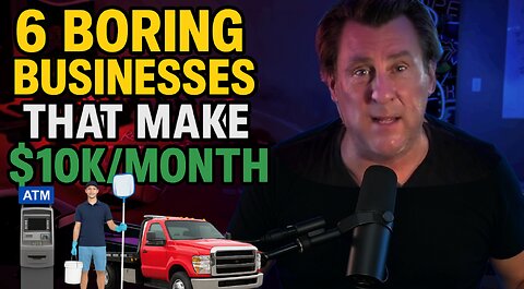 6 Boring Business that Make MILLIONAIRE! (90% Success Rate ALL DATA!