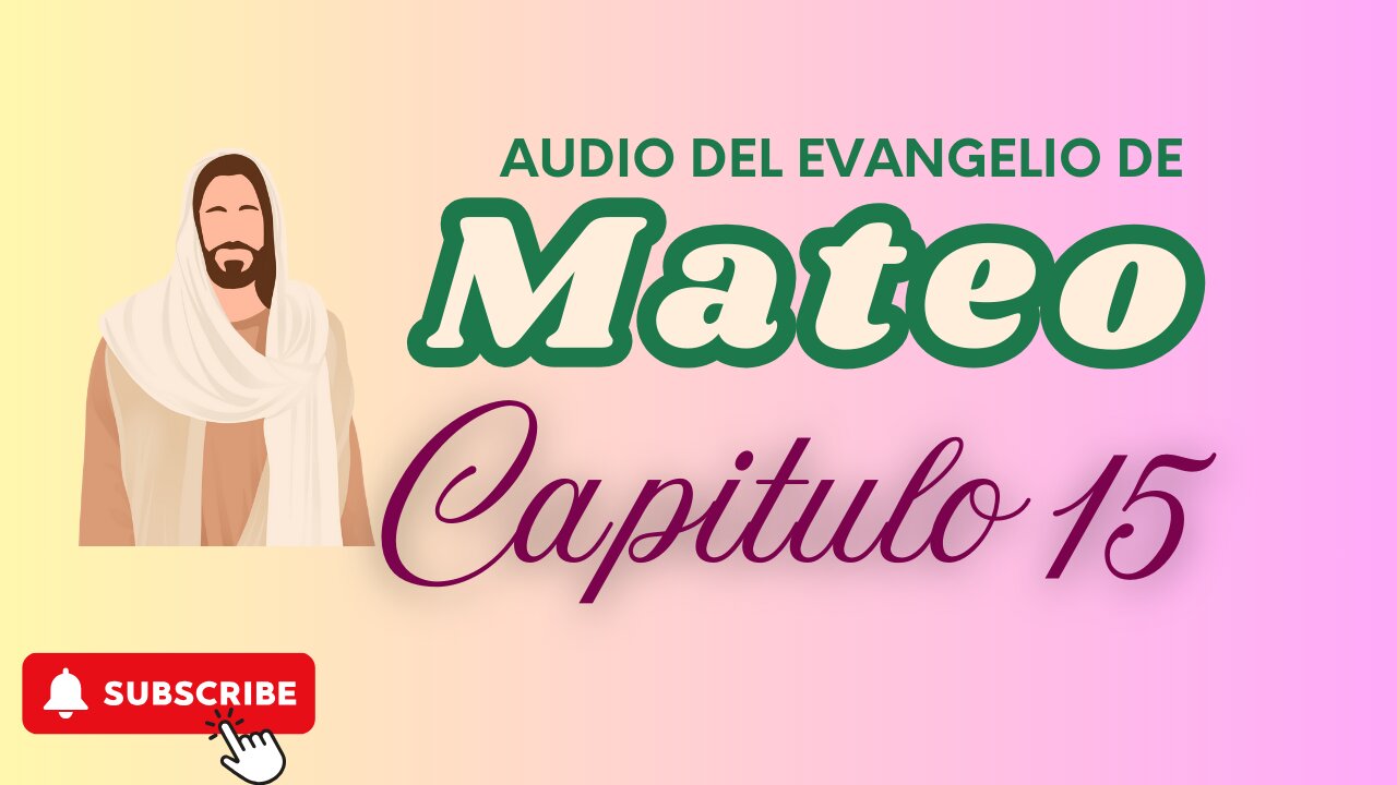 MATEO CAPITULO 15/AUDIO LIBRO