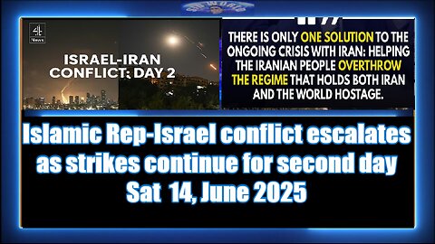Islamic Rep-Israel conflict escalates as strikes continue for second day