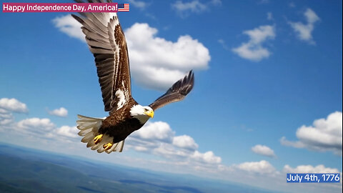 ✨July 4th, 1776: The Day Freedom Took Flight 🇺🇸 | America’s Heartbeat | Happy Independence Day!