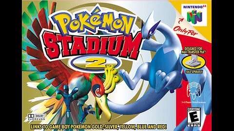 Playing Pokemon stadium 2