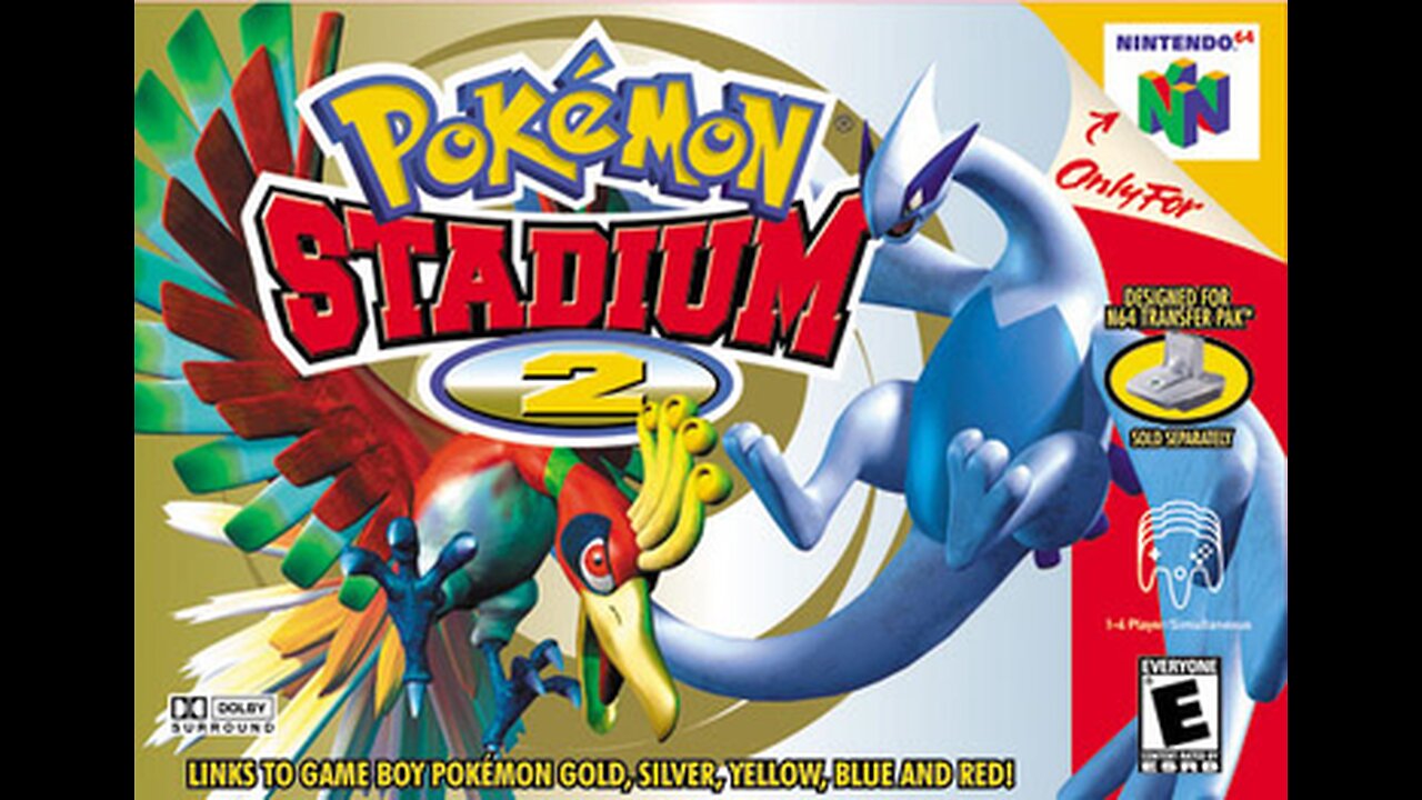 Playing Pokemon stadium 2