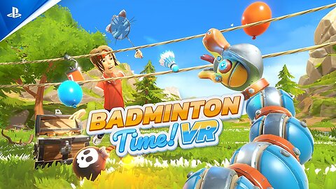 Badminton Time VR - Release Date Trailer PS VR2 Games